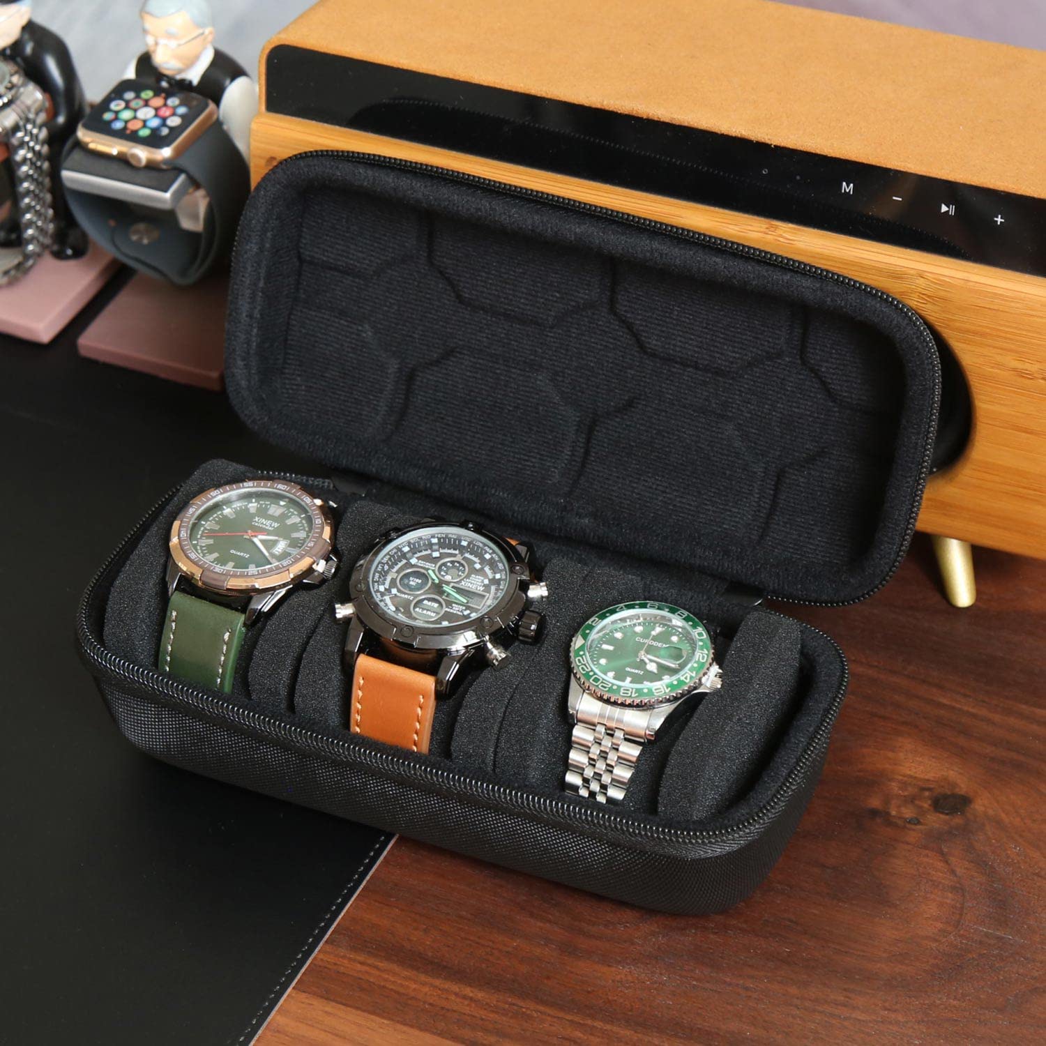 Watch Display Box - Organizer na zegarki dla mężczyzn lub