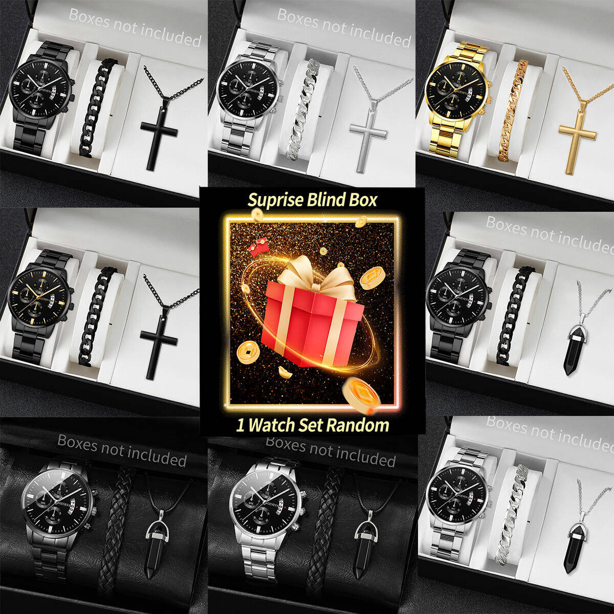 Jewelry Watch - Zegarek niespodzianka w pudełku - 3