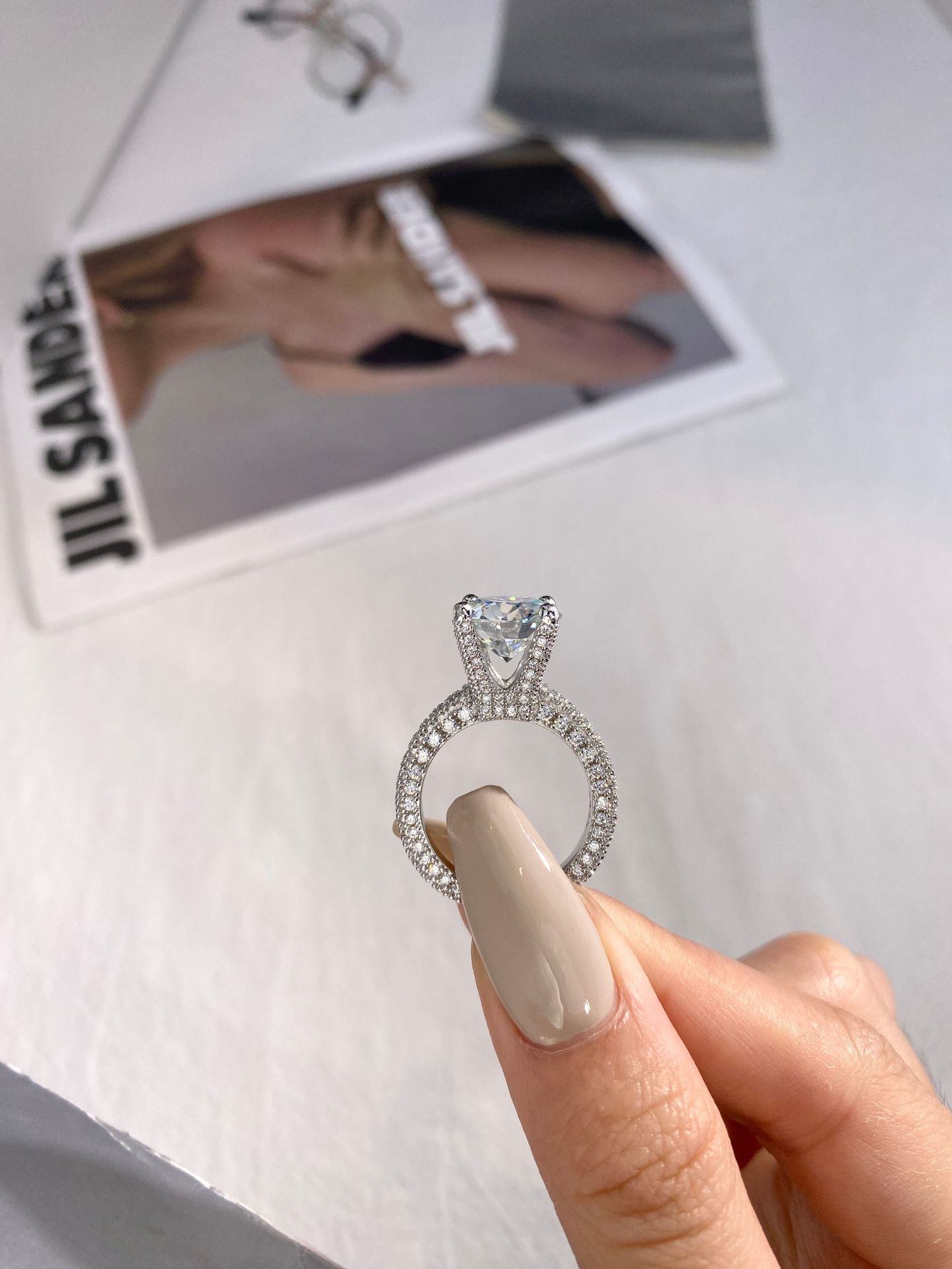 Pierścionki z prawdziwym moiss – Moissanite Ring recenzja i cena