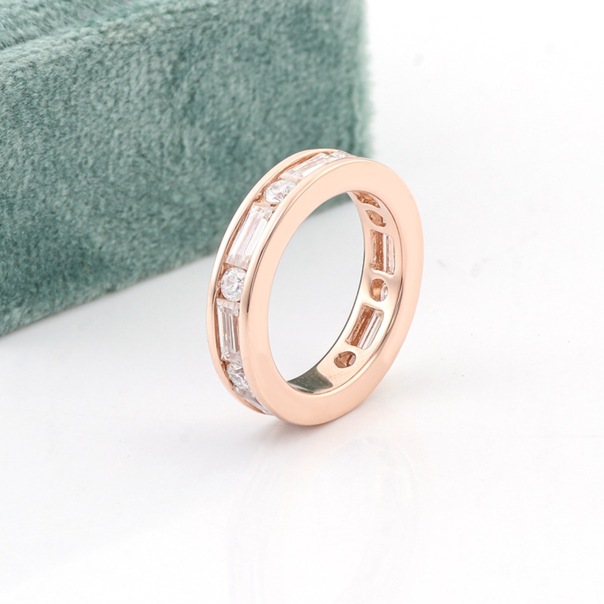 MUSHAN Luksusowe, wykonane na  – Moissanite Ring recenzja i cena