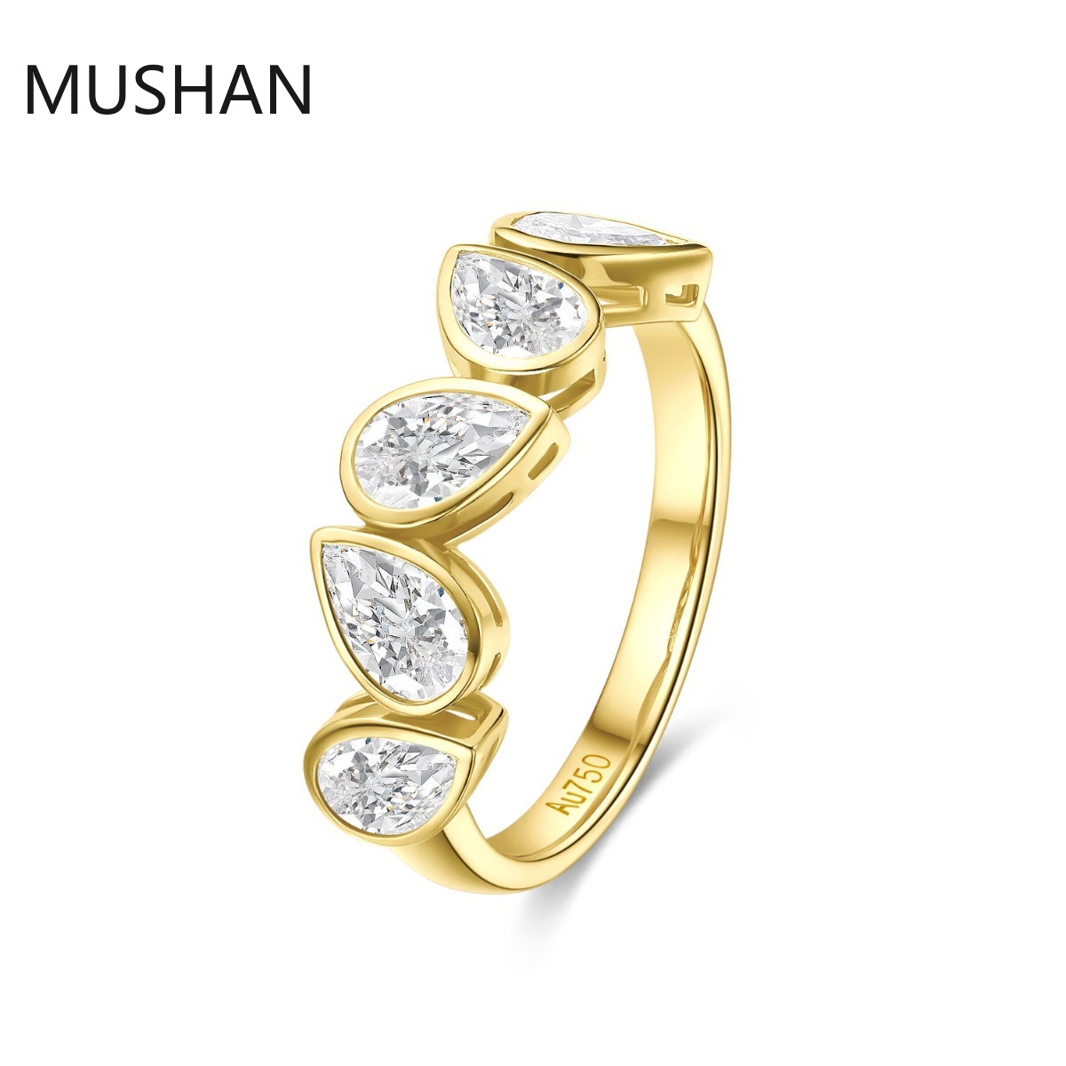 MUSHAN Luksusowe, wykonane na  – Moissanite Ring recenzja i cena