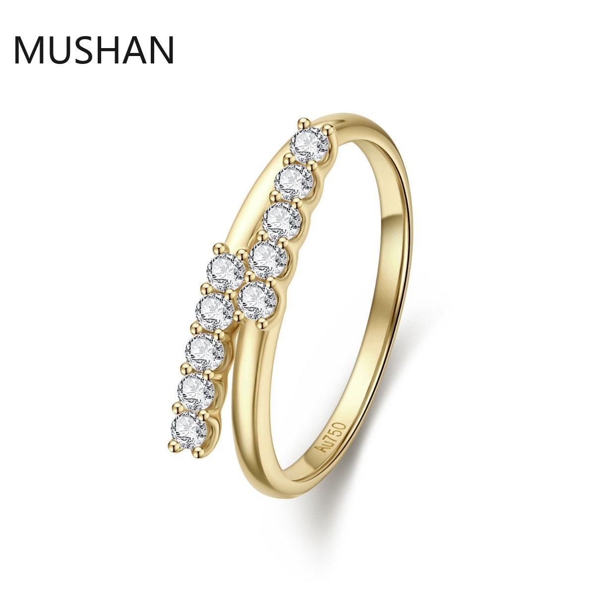 MUSHAN Luksusowe, wykonane na  – Moissanite Ring recenzja i cena