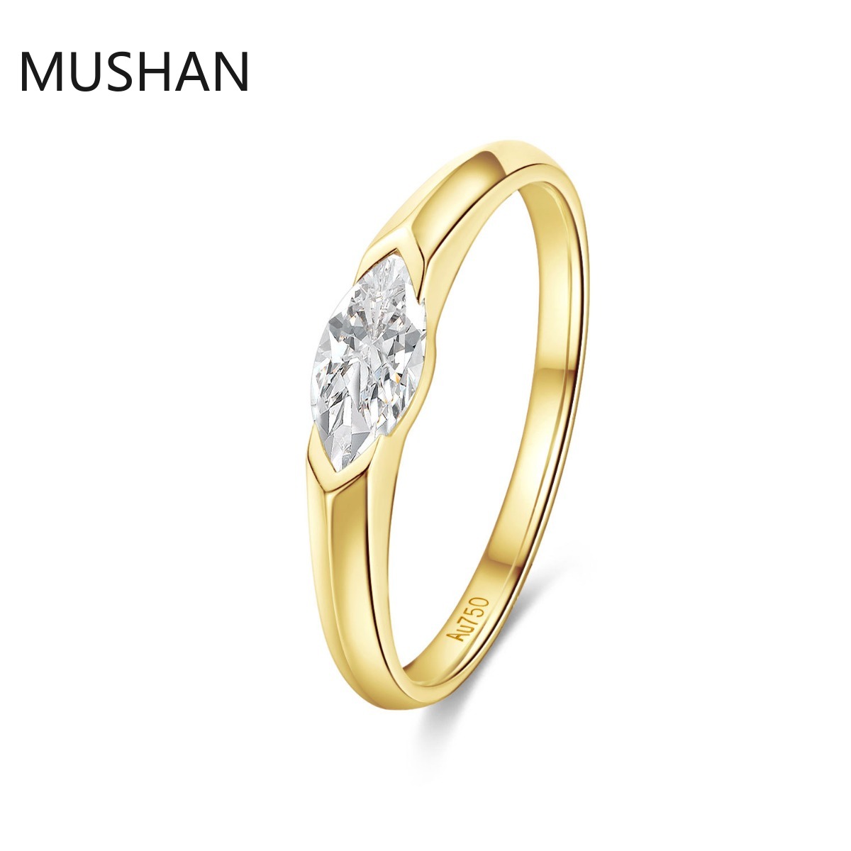 MUSHAN Luksusowe, wykonane na  – Moissanite Ring recenzja i cena