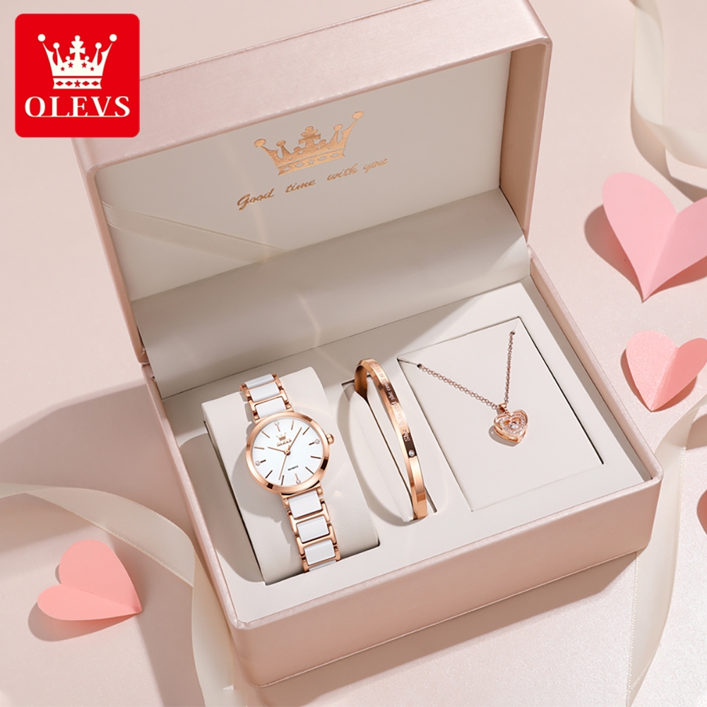 OLEVS Damski Zegarek 5877 Luks – Jewelry Watch recenzja i cena
