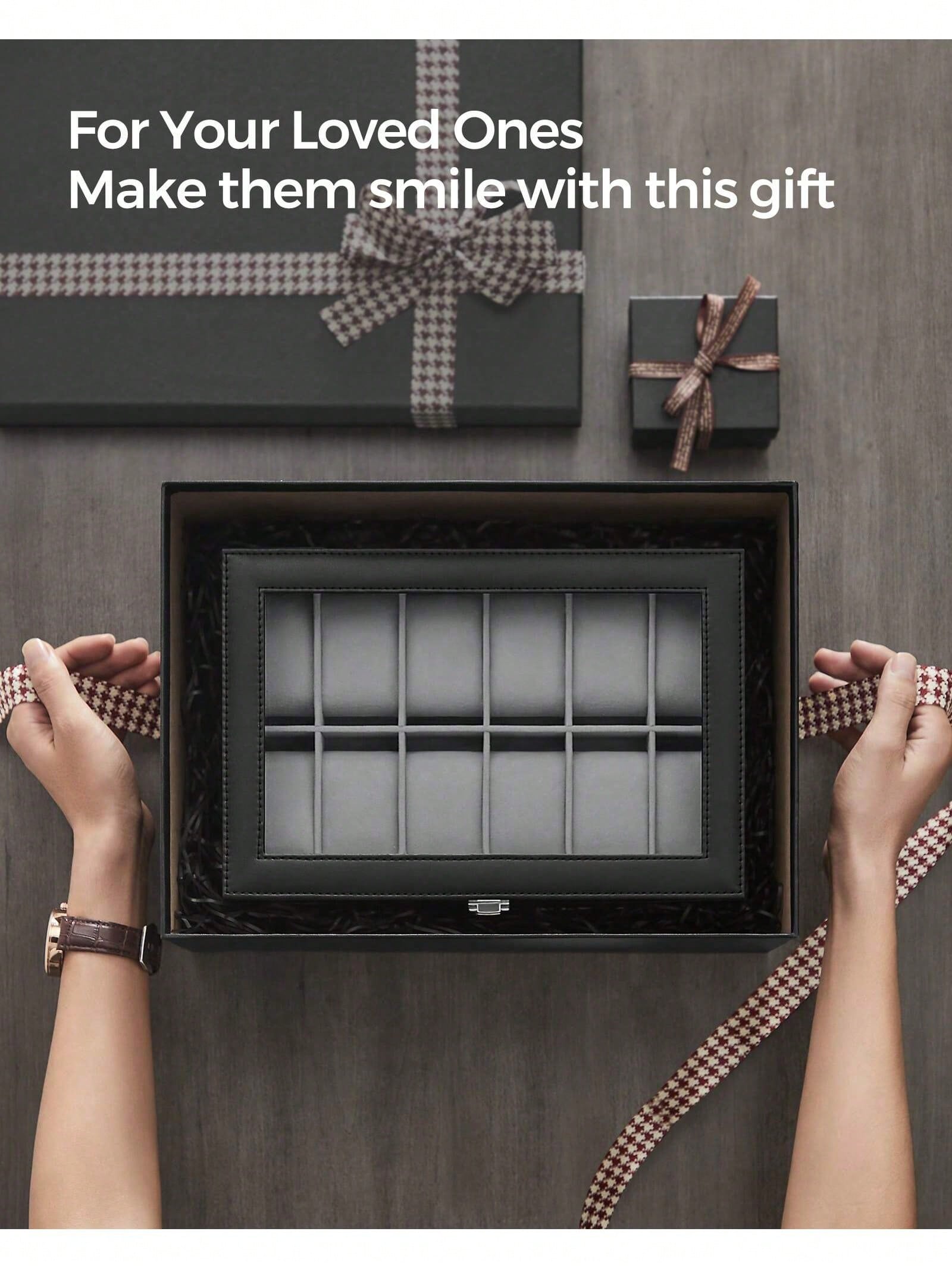 Pudełko na zegarki z 12 przegr – Watch Display Box recenzja i cena