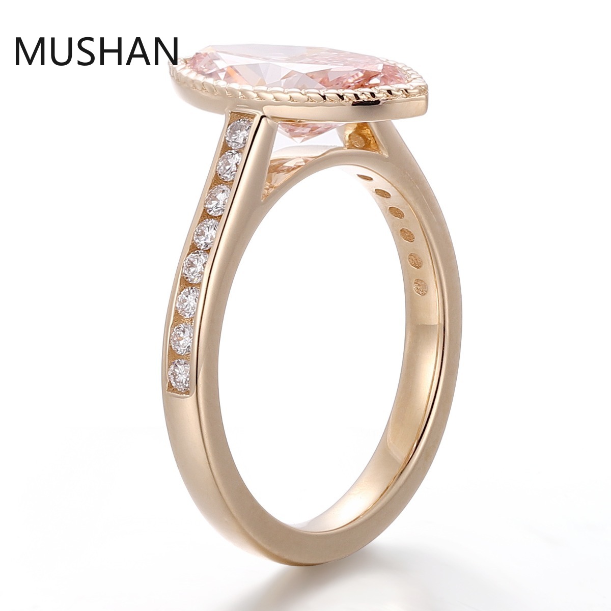 MUSHAN Luksusowe, wykonane na  – Moissanite Ring recenzja i cena