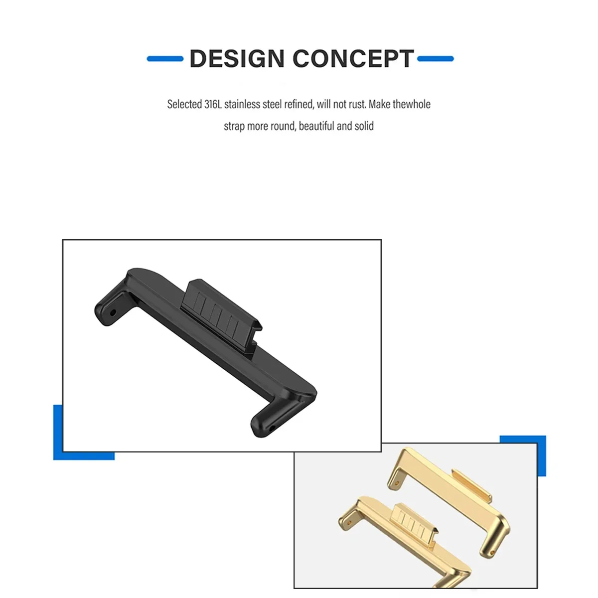 Adapter 20mm 22mm 1 para do Hu – Jewellery Watches recenzja i cena