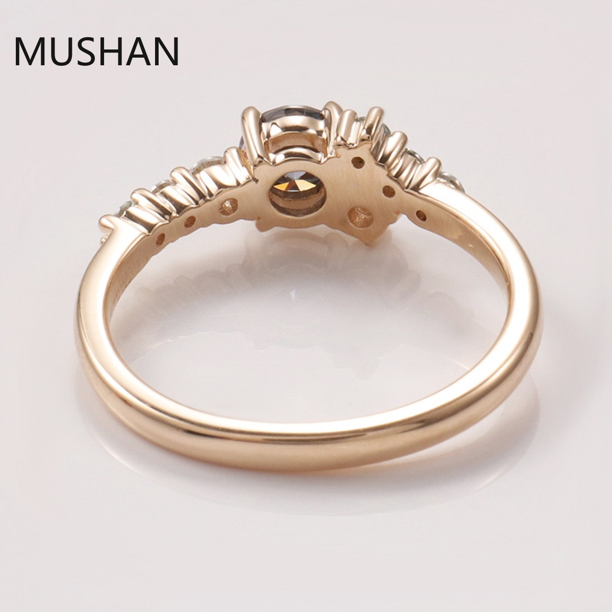 MUSHAN Luksusowe, wykonane na  – Moissanite Ring recenzja i cena