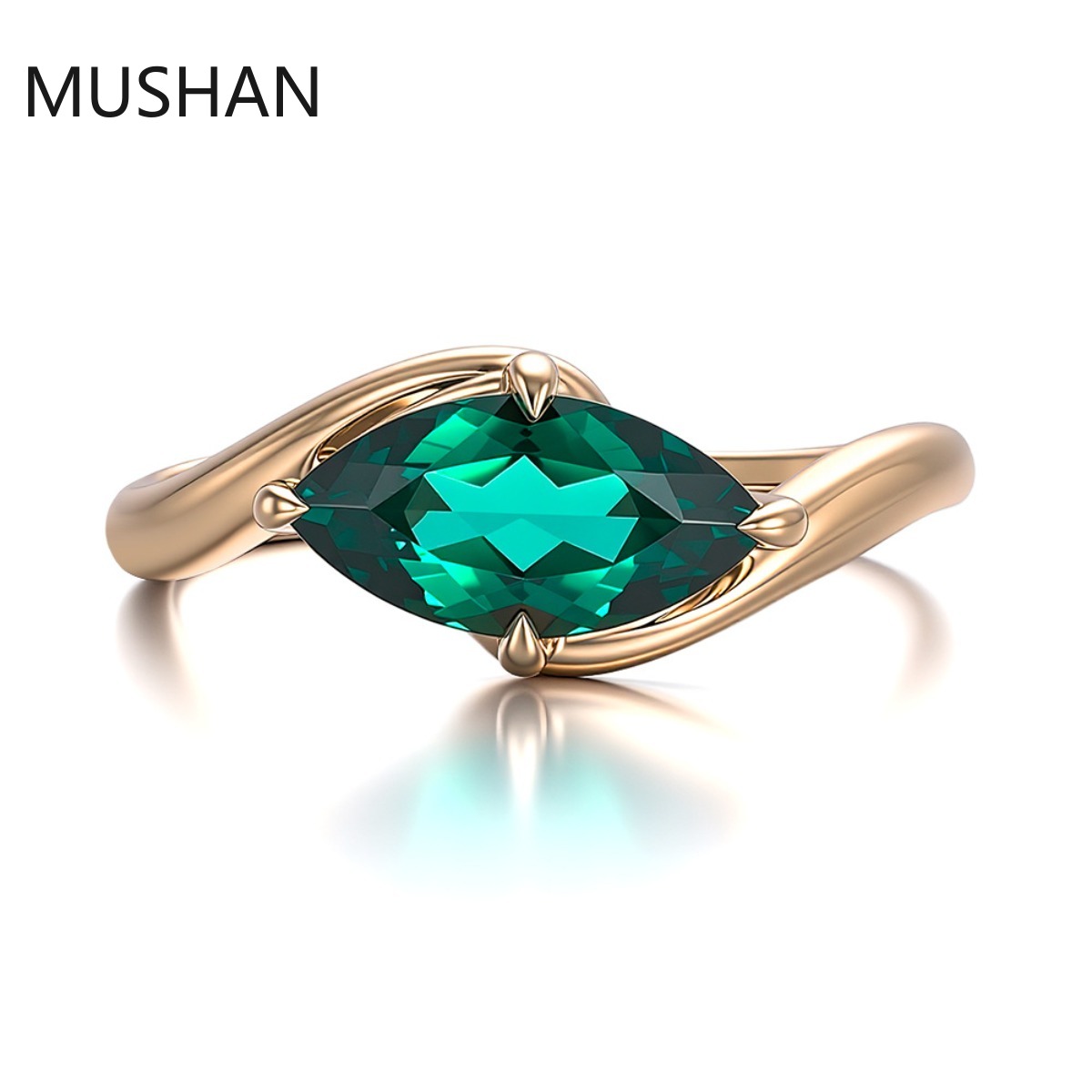 MUSHAN Luksusowe, wykonane na  – Moissanite Ring recenzja i cena