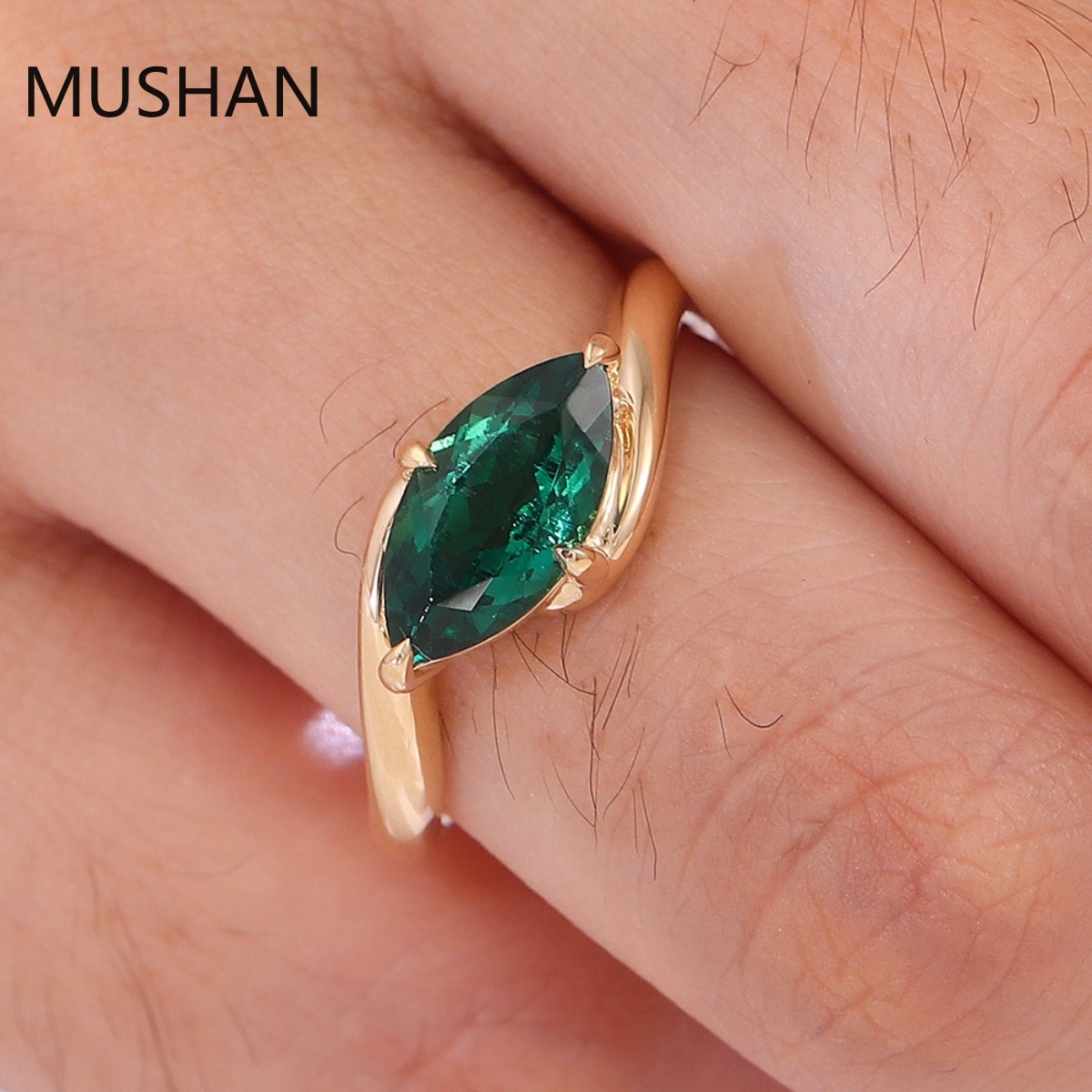 MUSHAN Luksusowe, wykonane na  – Moissanite Ring recenzja i cena