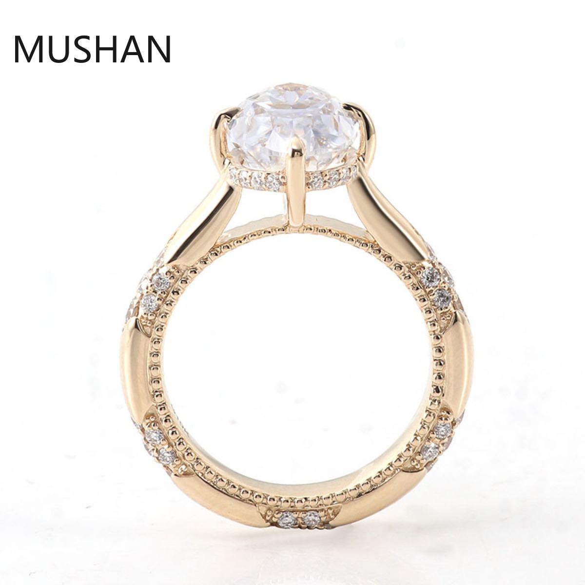 MUSHAN Luksusowe Pierścionki n – Moissanite Ring recenzja i cena