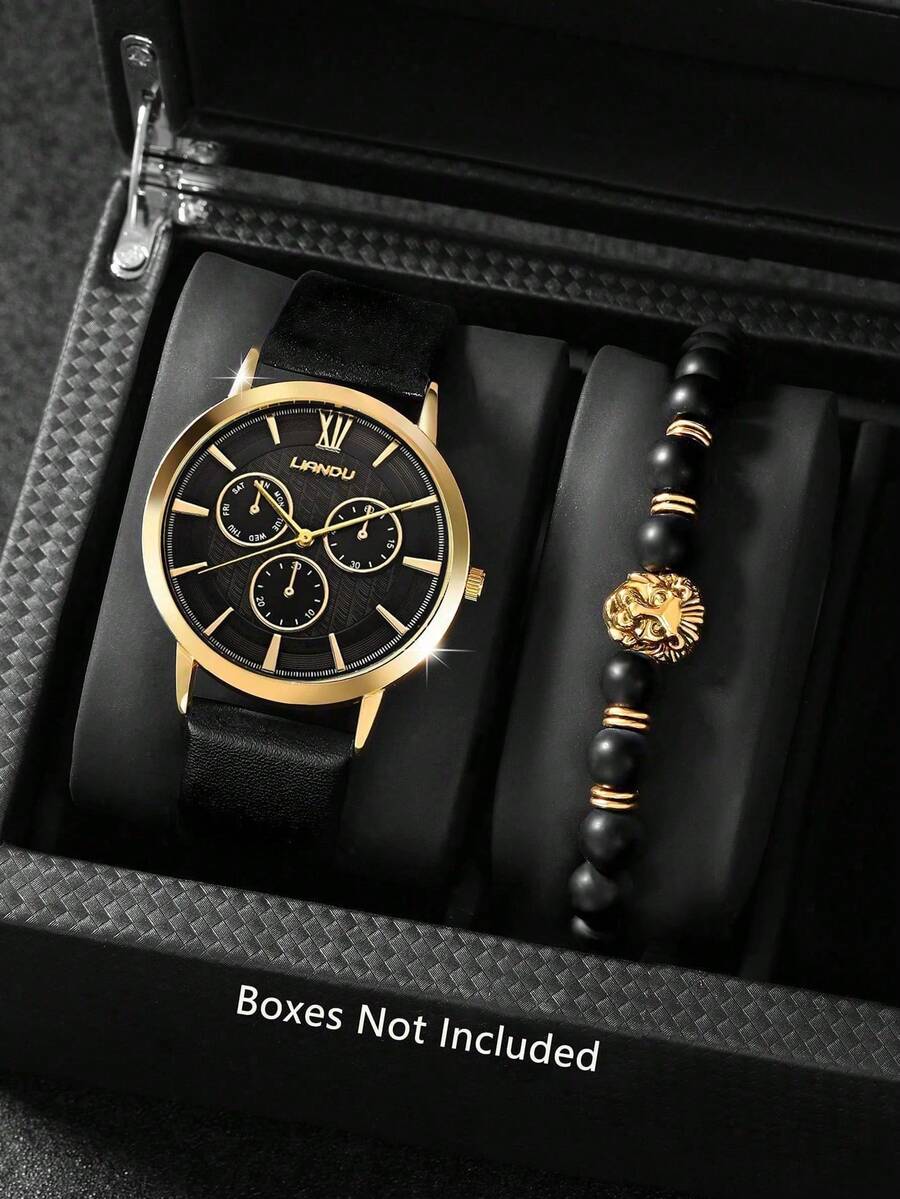 LIANDU LIANDU 1 Zestaw Męski M – Jewelry Watch recenzja i cena