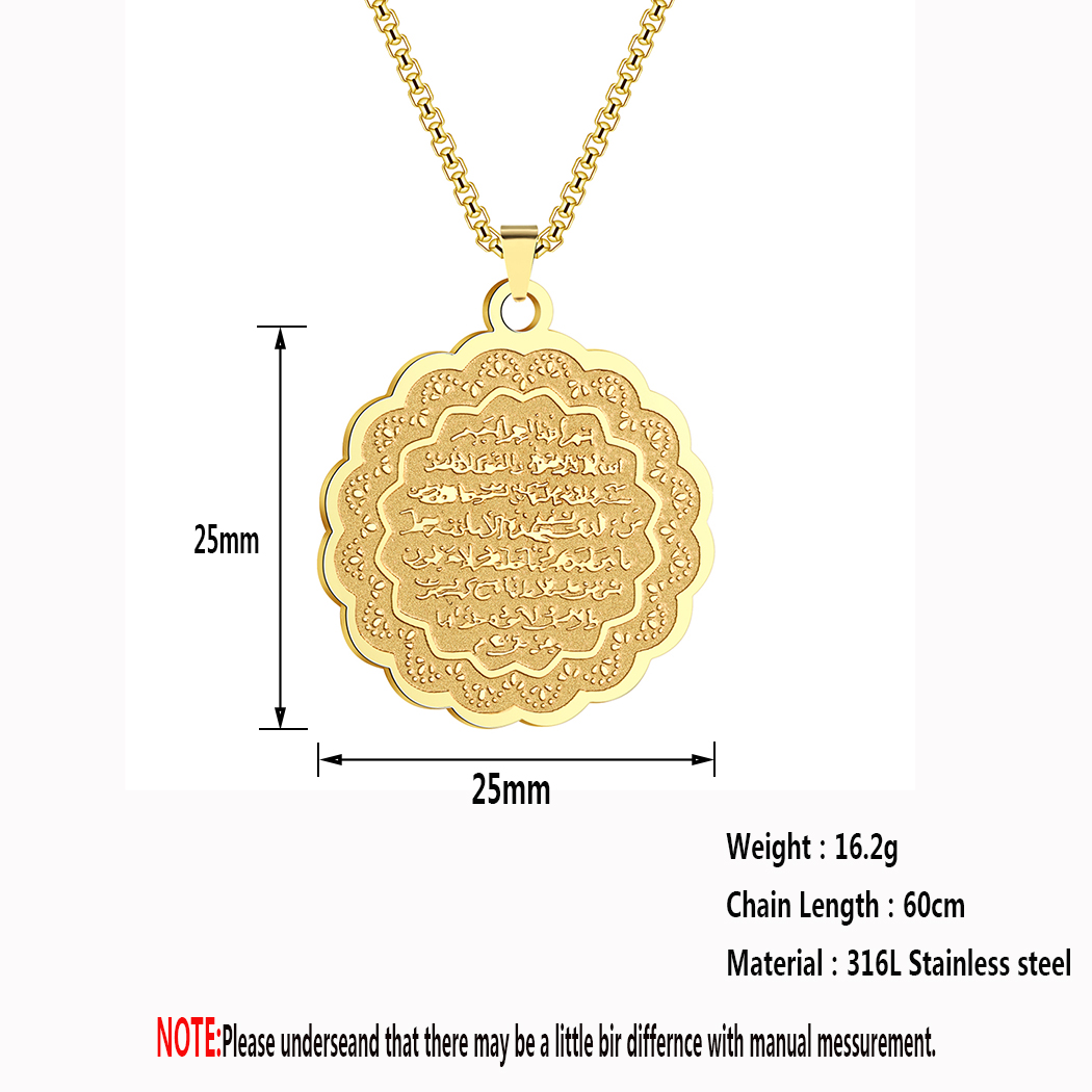 Kinitial Naszyjnik ze stali ni – Al Ain Jewelry & Watches Exhibition 2025 recenzja i cena