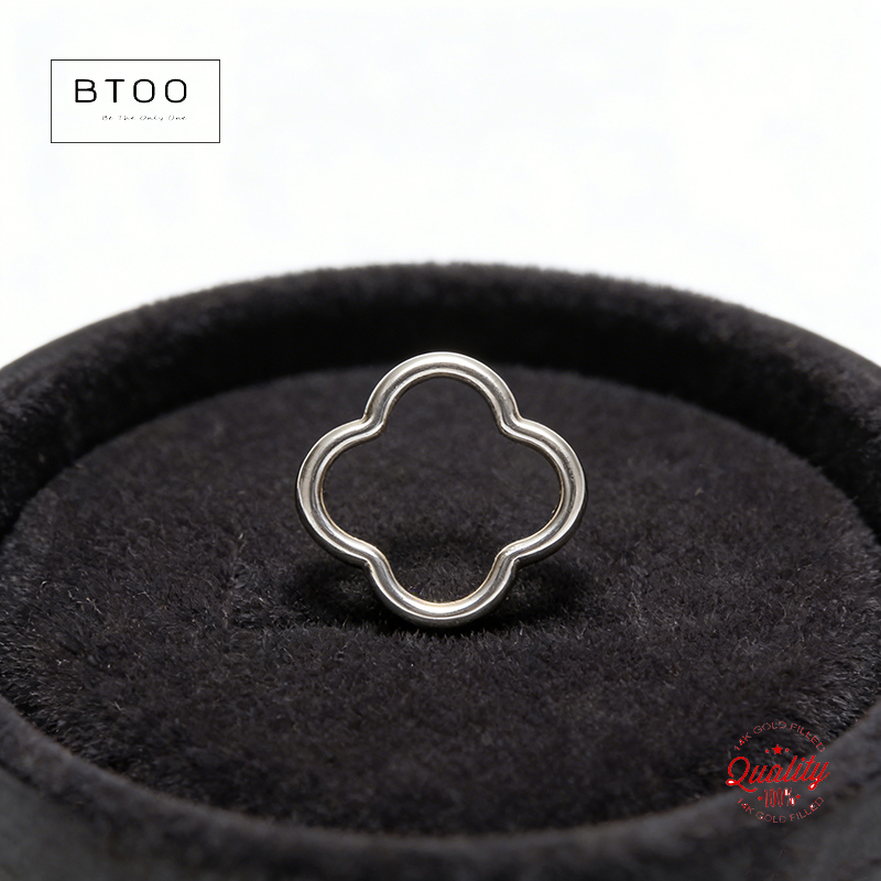 Srebrne łączniki w kształcie k – Sterling Silver Ring recenzja i cena