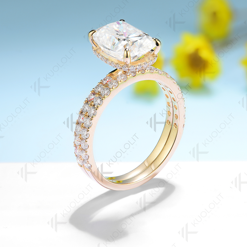 Nieznażytowany damski pierścio – Moissanite Ring recenzja i cena