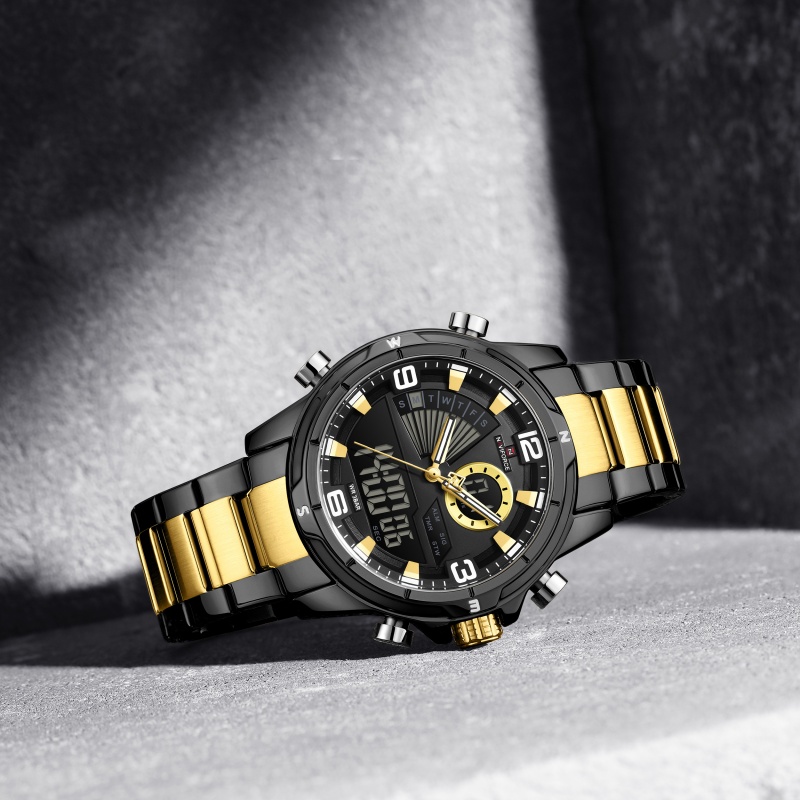 Zegarek męski NAVIFORCE z podw – Watch Display Box recenzja i cena